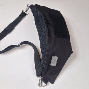 Gigantonerka – Czarno-czarny jeans i sztruks